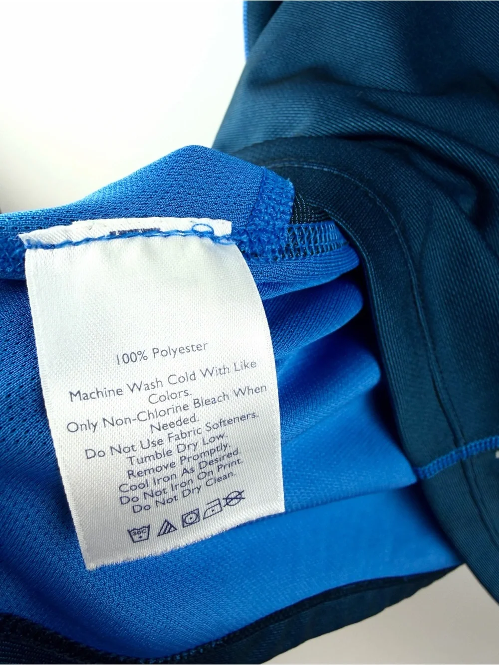 Eddie Bauer Men Athletic Shirt L Blue Moisture Wicking Free Dry Performance